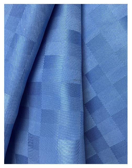 Cube Pattern Shower and Hospital Curtain Fabric