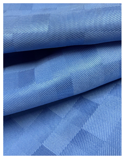 Cube Pattern Shower and Hospital Curtain Fabric