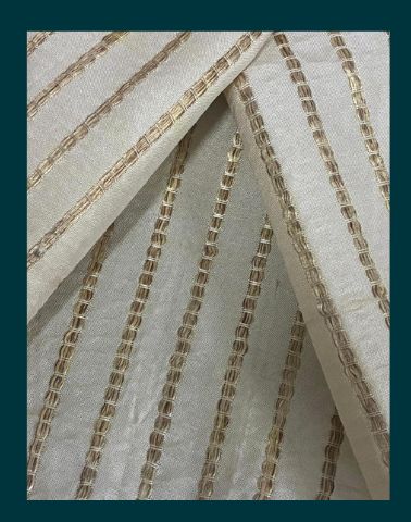 Jute structure fabric