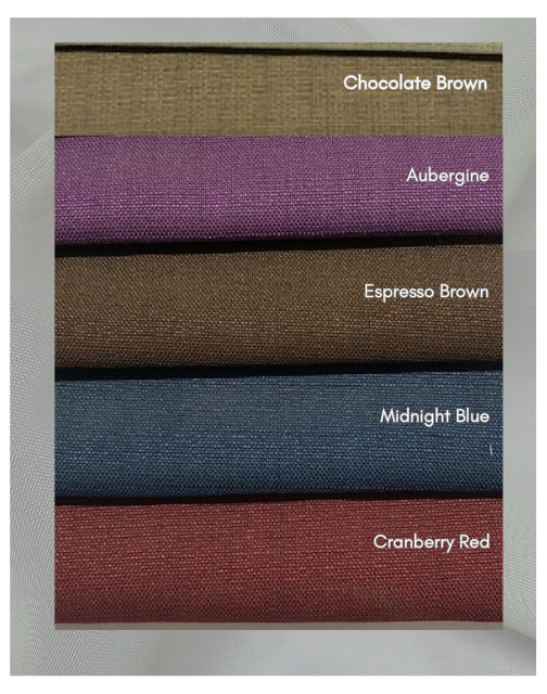 Jute-Inspired Weave Curtain Fabric