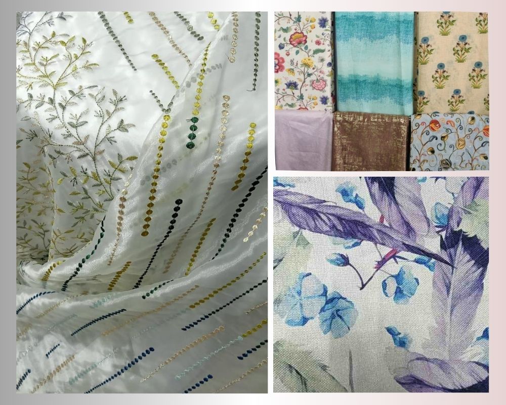 Different types of Embroidery stitches