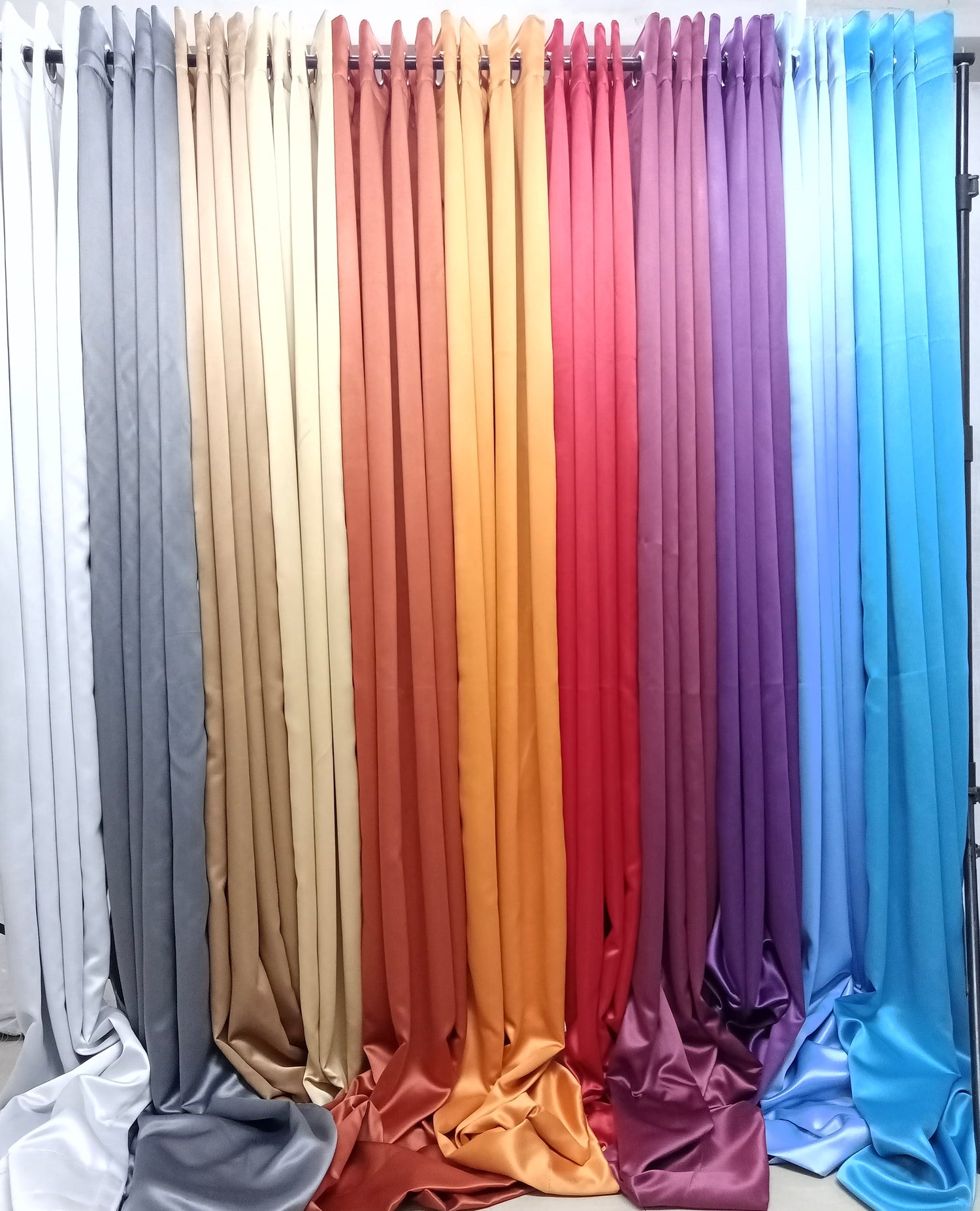 Blackout Room Darkening Curtain Fabric