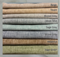 Calico Cotton Poly Blended Curtain Fabric - Beiges & Browns
