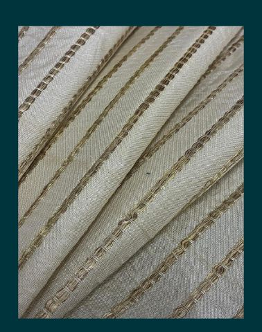 Jute structure fabric