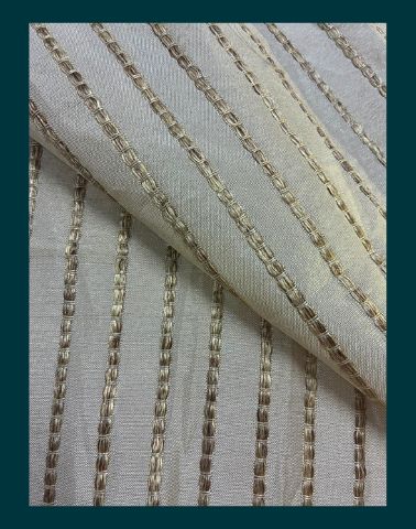 Jute structure fabric