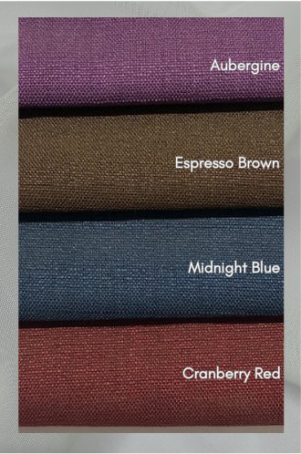 Jute-Inspired Weave Curtain Fabric - Beiges & Browns