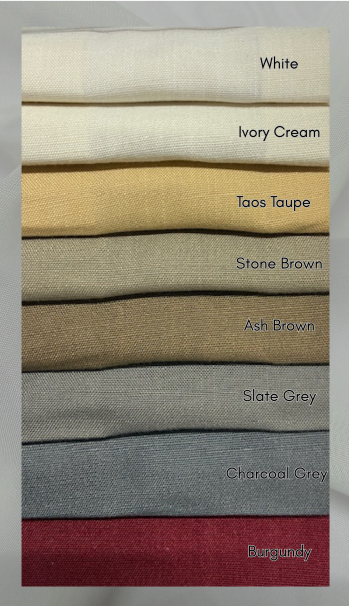 Soft Faux Cotton-Linen - Reds & Pinks