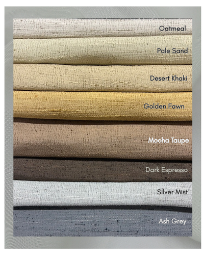 Tusser- Natural Khadi Look Structure Fabric For Curtains Book Catalog