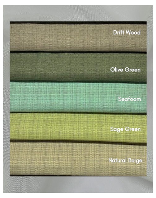 Jute-Inspired Weave Curtain Fabric