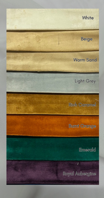 Plush, Soft, Premium Velvet Fabric - Greens